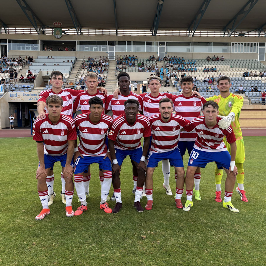 Once inicial del Granada CF C ante el Poli Ejido (CANTERA NAZARÍ)