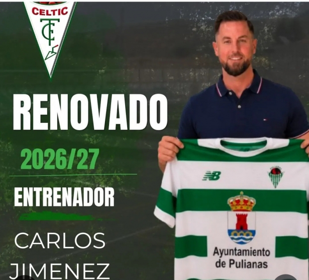Carlos Jiménez seguirá entrenando al Céltic (CELTIC CF) Carlos Jiménez seguirá entrenando al Céltic (CELTIC CF)