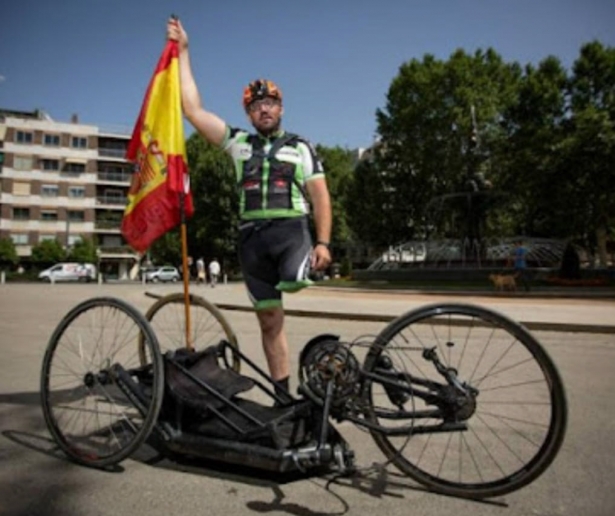 El deportista paralímpico, José Rojas 