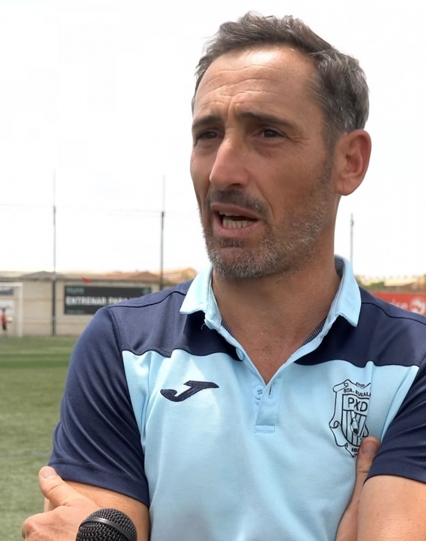 Ramiro González, entrenador de la Peña Deportiva Ramiro González, entrenador de la Peña Deportiva