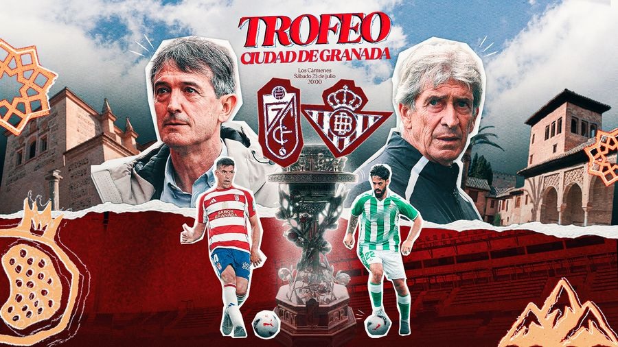 Granada y Betis se medirán en el Trofeo Ciudad de Granada (GRANADA CF)