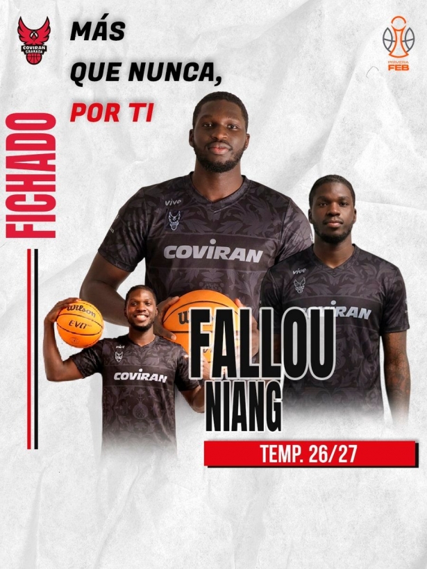 Niang se convierte en el tercer fichaje del Coviran (COVIRAN GRANADA) Niang se convierte en el tercer fichaje del Coviran (COVIRAN GRANADA)
