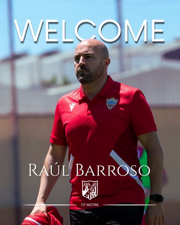 Raúl Barroso llega al CF Motril Raúl Barroso llega al CF Motril