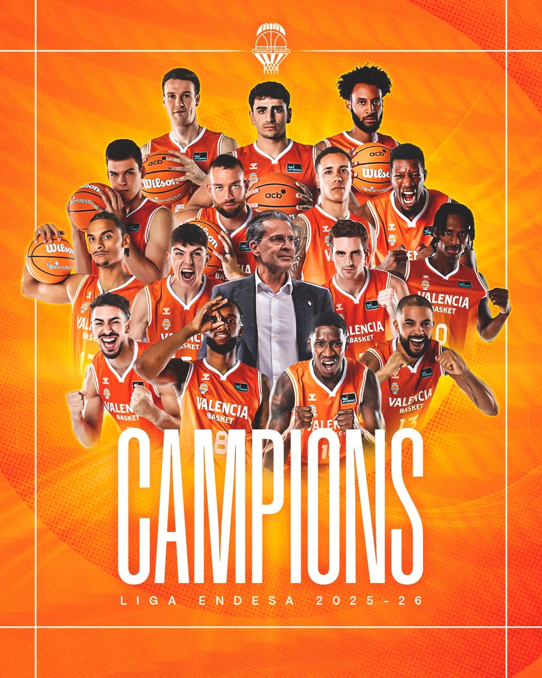 Cárdenas, campeón de la Liga Endesa (VALENCIA BASKET)