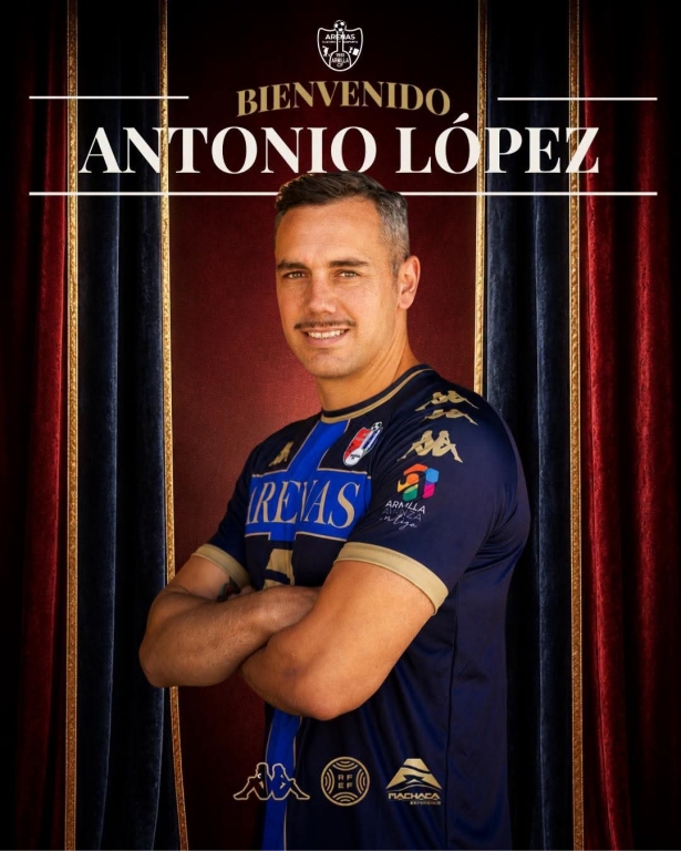 Antonio López regresa al Arenas de Armilla Antonio López regresa al Arenas de Armilla
