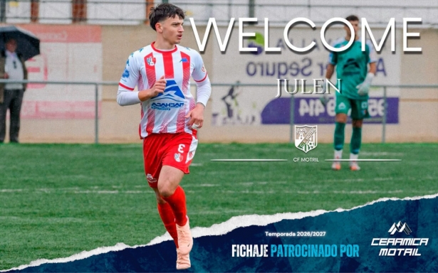 Julen,nuevo fichaje del CF Motril (CF MOTRIL) Julen,nuevo fichaje del CF Motril (CF MOTRIL)