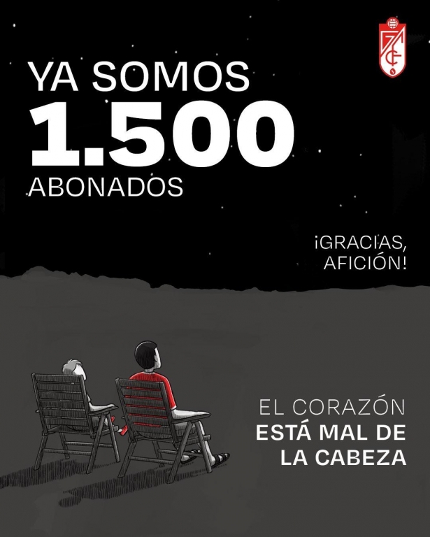 El Granada suma 1.500 abonados en 24 horas (GRANADA CF)