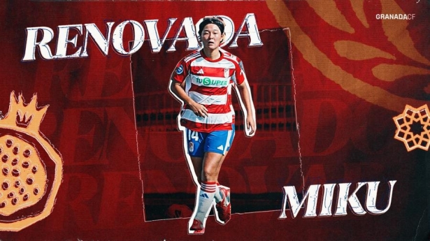 Kojima seguirá una temporada más como rojiblanca (GRANADA CF) Kojima seguirá una temporada más como rojiblanca (GRANADA CF)
