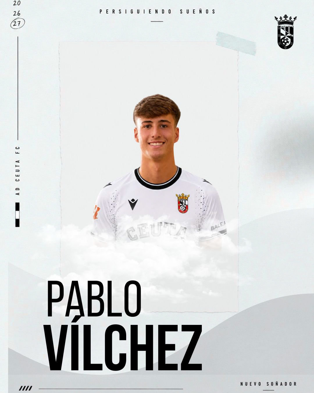 Pablo Vilchez jugará en el filial del Ceuta (AD CEUTA)