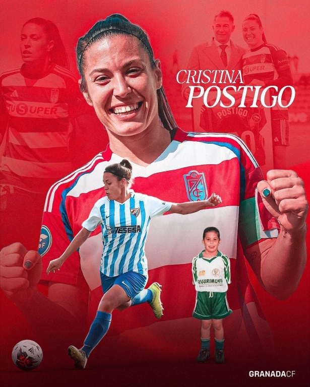 Postigo ha repasado sus seis años como rojiblanca (GRANADA CF) Postigo ha repasado sus seis años como rojiblanca (GRANADA CF)