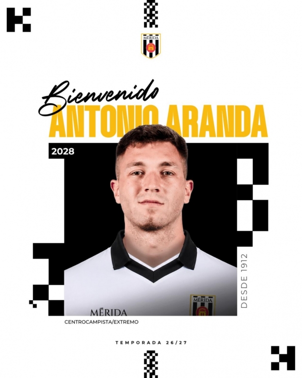 Aranda se marcha al Mérida (MÉRIDA UD) Aranda se marcha al Mérida (MÉRIDA UD)