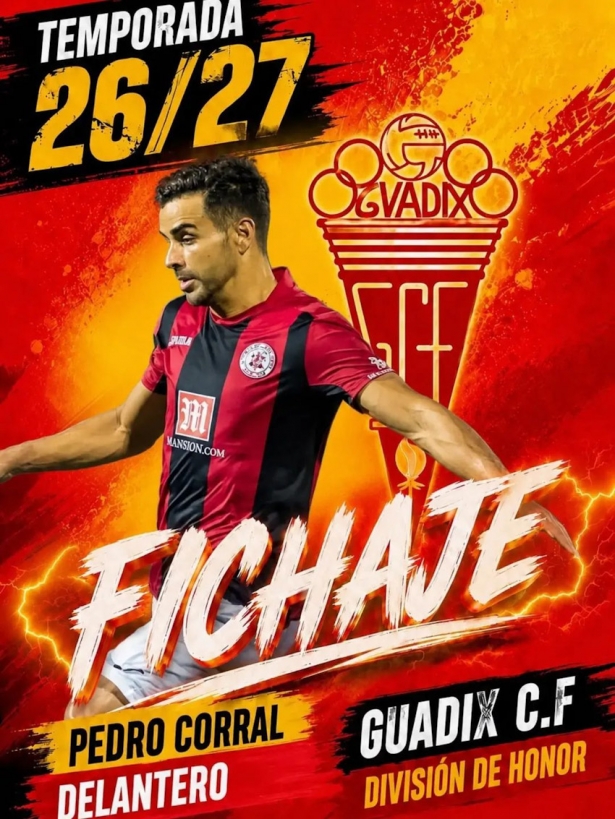 Pedro Corral regresa al Guadix CF (GUADIX CF) Pedro Corral regresa al Guadix CF (GUADIX CF)