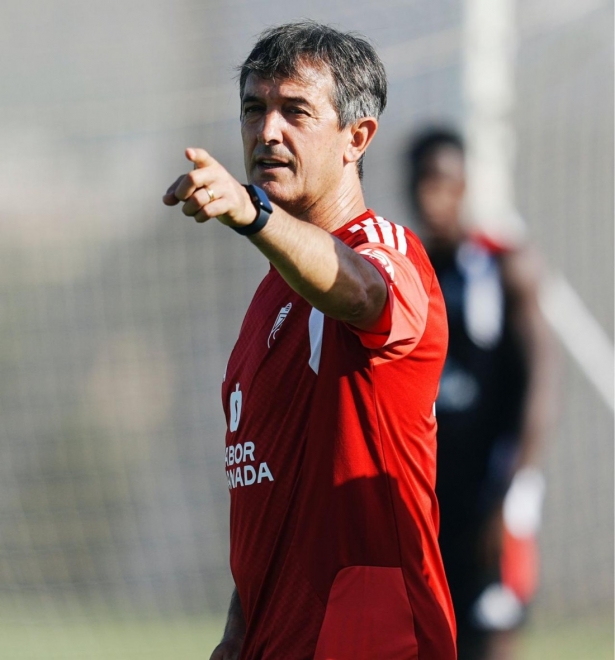 Pacheta ha elogiado el rendimiento de los más jóvenes (GRANADA CF)