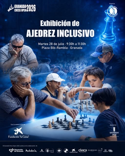 Exhibición de ajedrez inclusivo Exhibición de ajedrez inclusivo