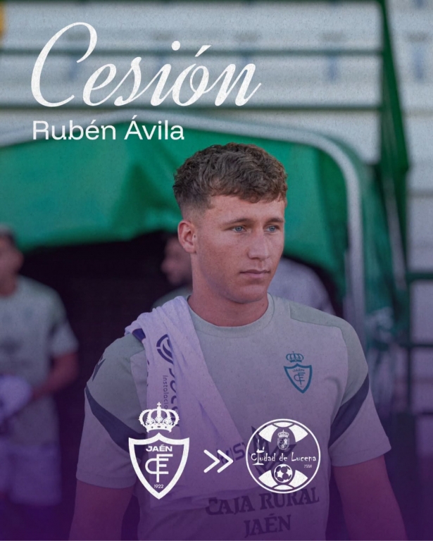 Rubén Ávila jugará en el Ciudad de Lucena (REAL JAÉN) Rubén Ávila jugará en el Ciudad de Lucena (REAL JAÉN)