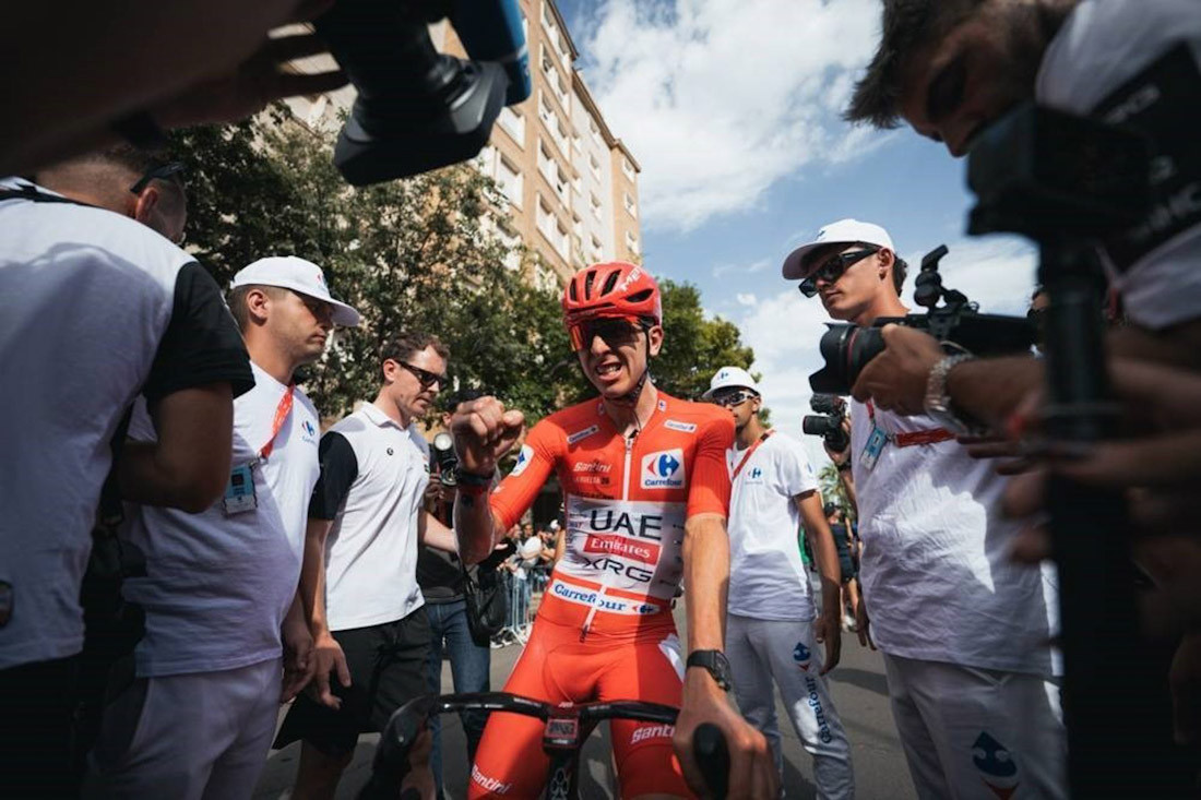El ciclista esloveno Tadej Pogacar (VUELTA A ESPAÑA / CXCLING)