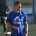 Jorge Molina, entrenador del Arenas de Armilla, durante el encuentro de Copa ante la UD San Pedro (GP MEDIA)