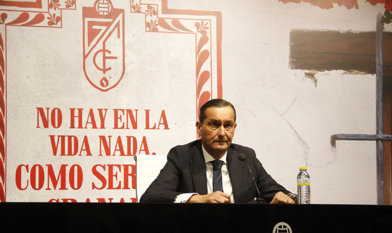 Amado cierra su etapa como director general del Granada (J. PALMA)