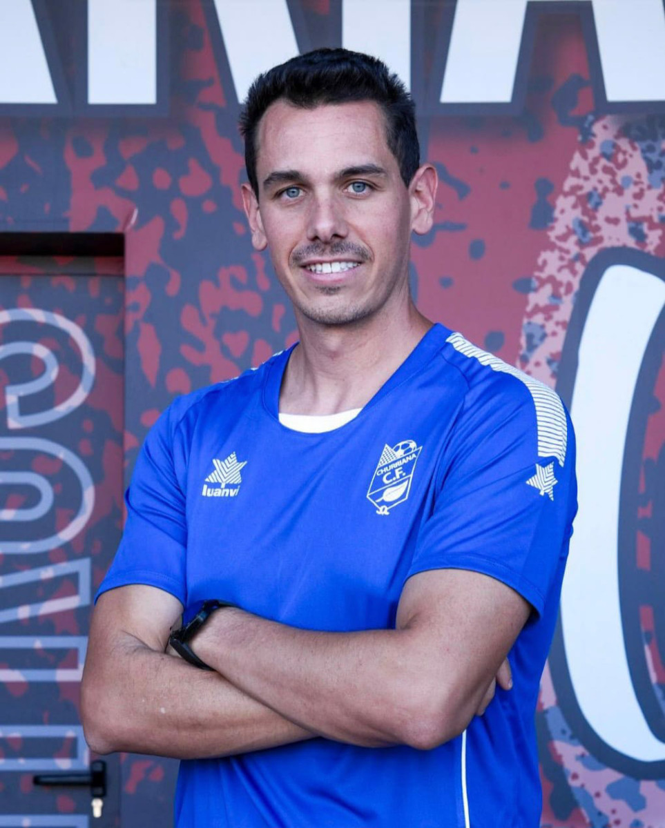 Vicente García, entrenador del Churriana CF (CHURRIANA CF)