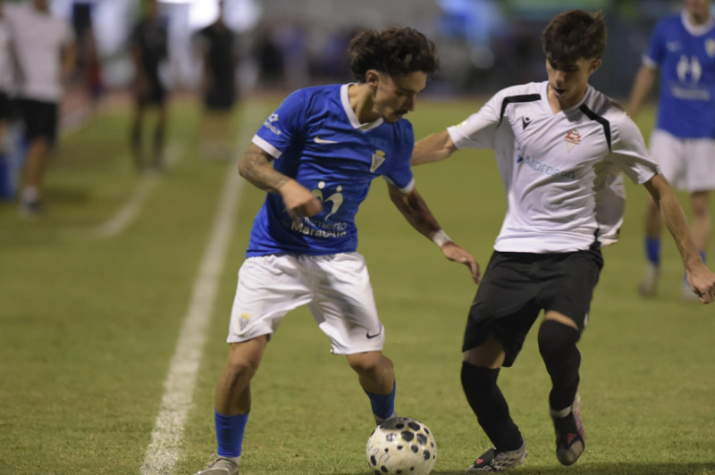 Falín marcó el segundo tanto de la UD Maracena (GPMEDIA)