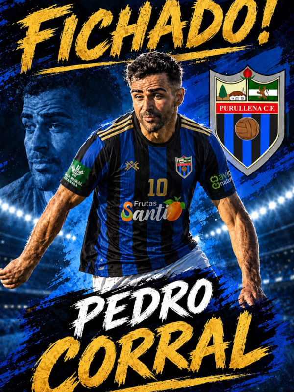 Pedro Corral, refuerzo de lujo del Purullena CF (PURULLENA CF) Pedro Corral, refuerzo de lujo del Purullena CF (PURULLENA CF)