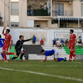 Momento en que la UD Maracena consiguió el empate (DIEGO LEMUS)