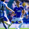 Pablo Sáenz está ofreciendo un gran rendimiento en el Oviedo (OVIEDO CF)