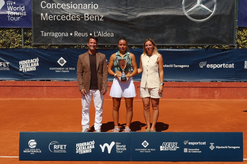 Ariana Geerlings ha llegado a la final en Reus (FEDERACIÓN ANDALUZA DE TENIS) Ariana Geerlings ha llegado a la final en Reus (FEDERACIÓN ANDALUZA DE TENIS)