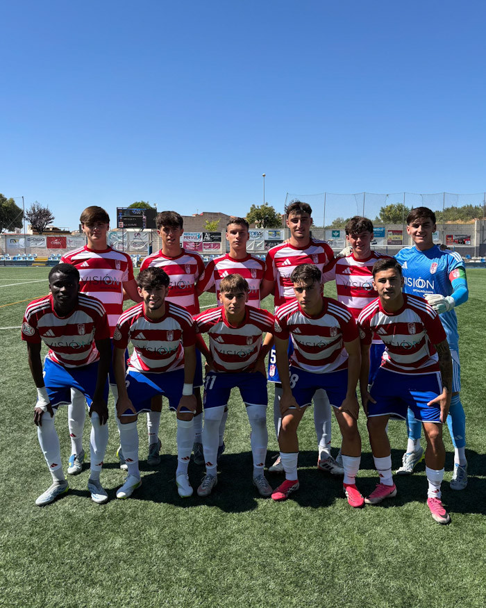 Once inicial del juvenil del Granada CF ante Sporting Atlético (CANTERA NAZARÍ)