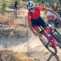 Una Biker durante la prueba (FAC)