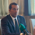 El presidente del Coviran espera que haya público en el primer partido (J. AZCOYTIA)