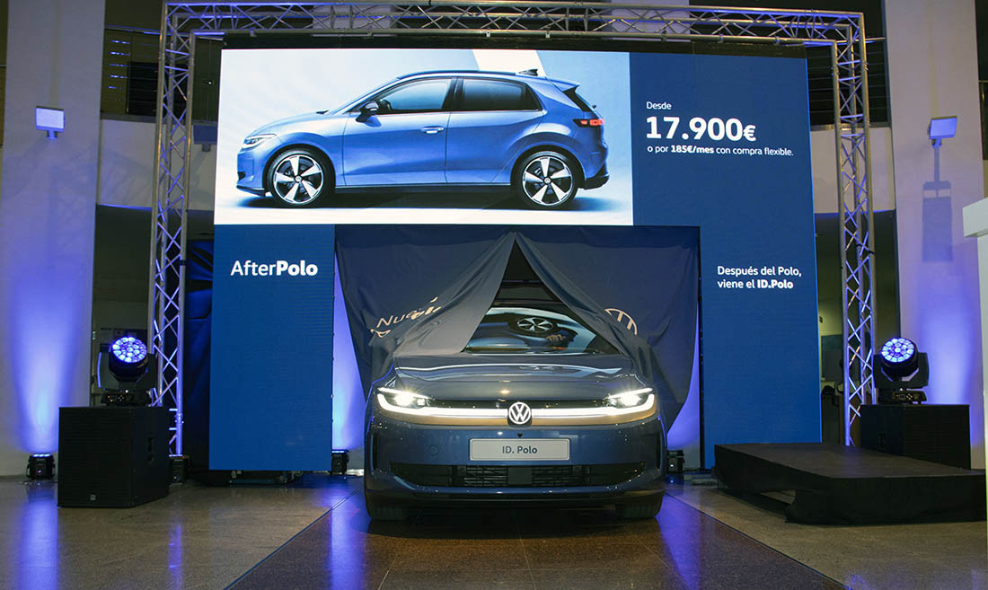 Momento de la presentación del nuevo Volkswagen ID.POLO