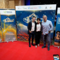 María Pérez junto al diputado de deportes, Eric Escobedo (JAVIER MARTÍN/APDI GROUP)