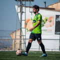Moleón durante un partido con el Huétor Vega (GPMEDIA)