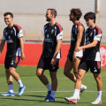 El equipo, preparado para medirse al Andorra (J. AZCOYTIA)