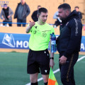 El entrenador del Guadix CF, Alberto Chacón (ATLÉTICO MONACHIL)