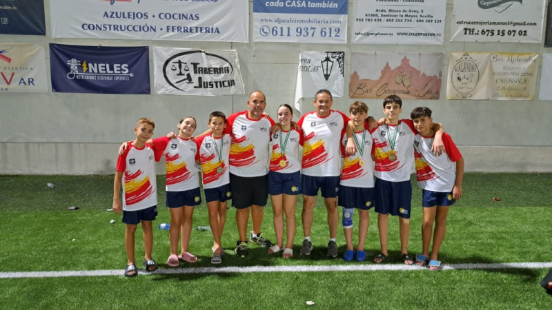 Gimnastas del Club Reina Isabel