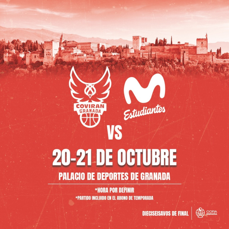Coviran y Estudiantes se enfrentará en la Copa de España (COVIRAN GRANADA) Coviran y Estudiantes se enfrentará en la Copa de España (COVIRAN GRANADA)