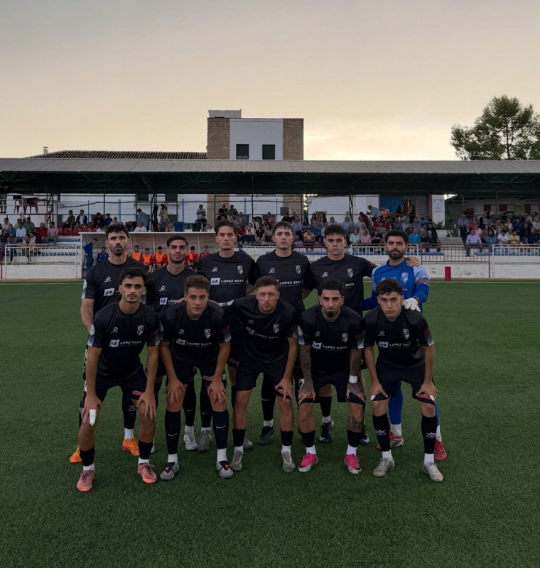 Once inicial del Churriana CF ante el Atlético Porcuna (CHURRIANA CF)