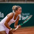 Ariana Geerlings durante un partido (FEDERACIÓN ANDALUZA DE TENIS)