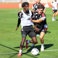 Bamba sigue trabajando para ponerse a punto tras superar su lesión (J. AZCOYTIA)