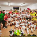 El Guadix CF celebra el triunfo (GUADIX CF)