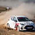 Juan de Dios Gómez durante una prueba (REMITIDA POR RALLY CIUDAD DE GRANADA)