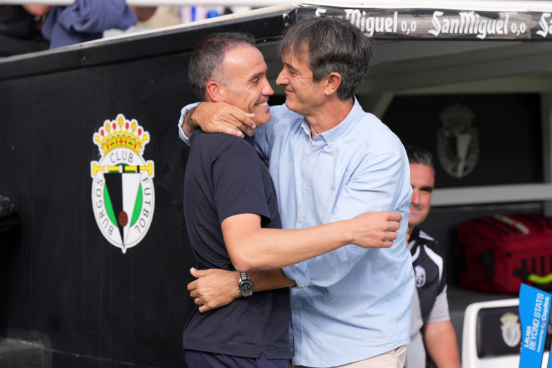 Para el técnico del Burgos la clave ha estado en el acierto (LOF)
