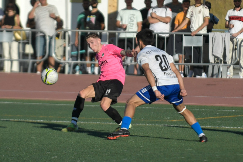 Pollo marcó el tercer gol del FC Gabias (GPMEDIA)