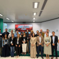 Presentación de la carrera solidaria del Ave María (CAJARURAL)
