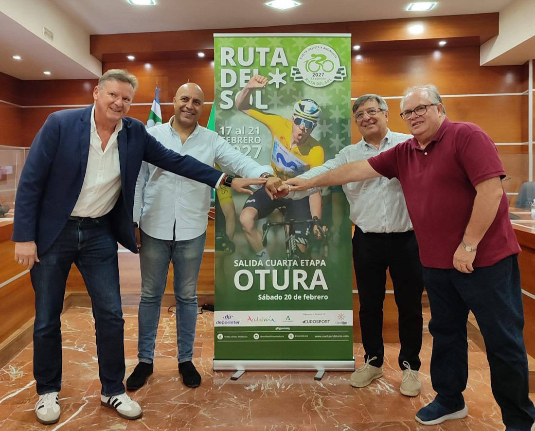 Otura acogerá la salida de la cuarta etapa de la Vuelta a Andalucía (AYTO. OTURA)