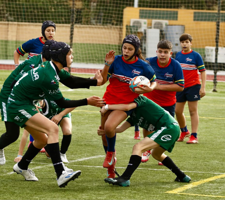 Partido de rugby femenino (ESCORIONES)