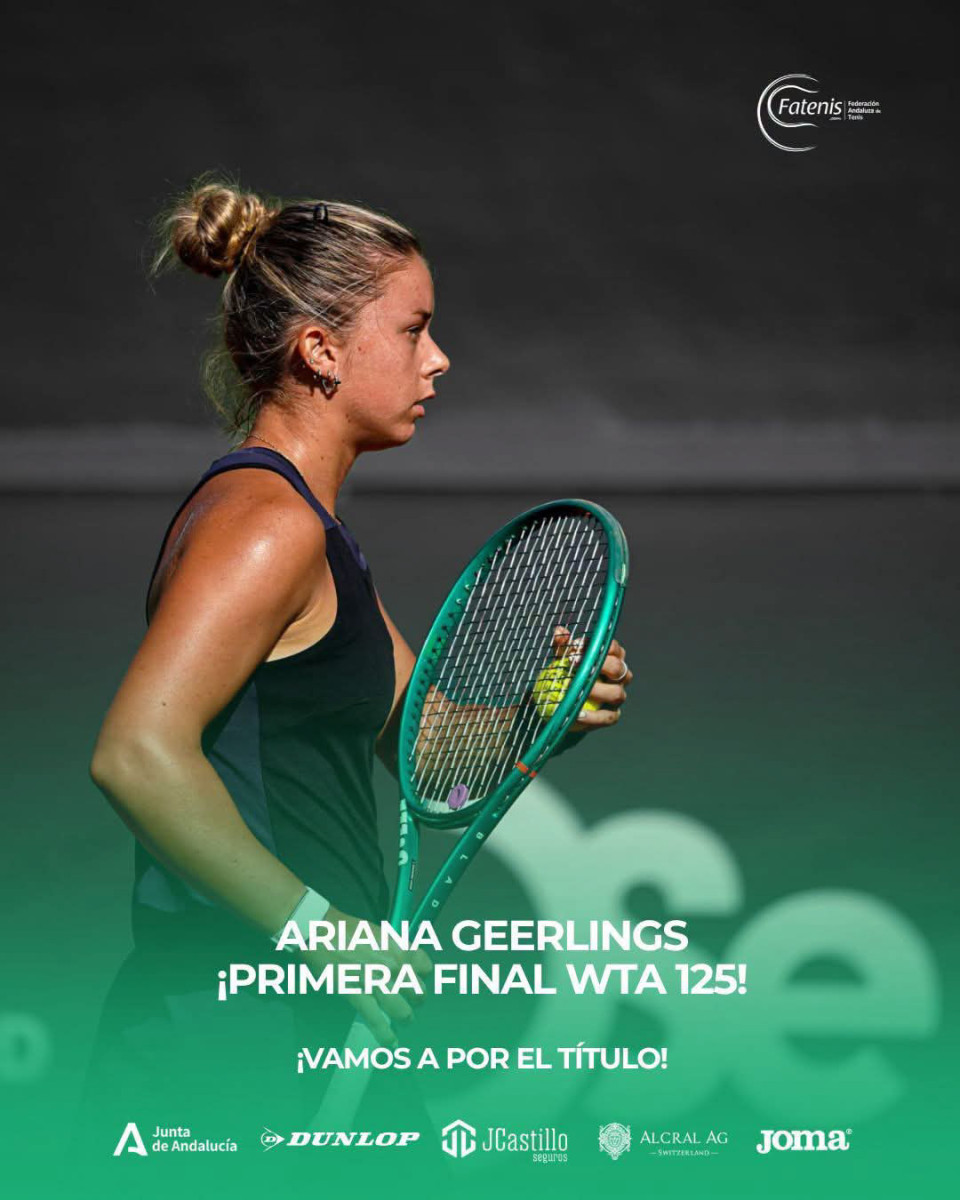 Ariana Geerlings disputará la final en Mallorca (FERNANDO VÁZQUEZ/COPA NADIA)