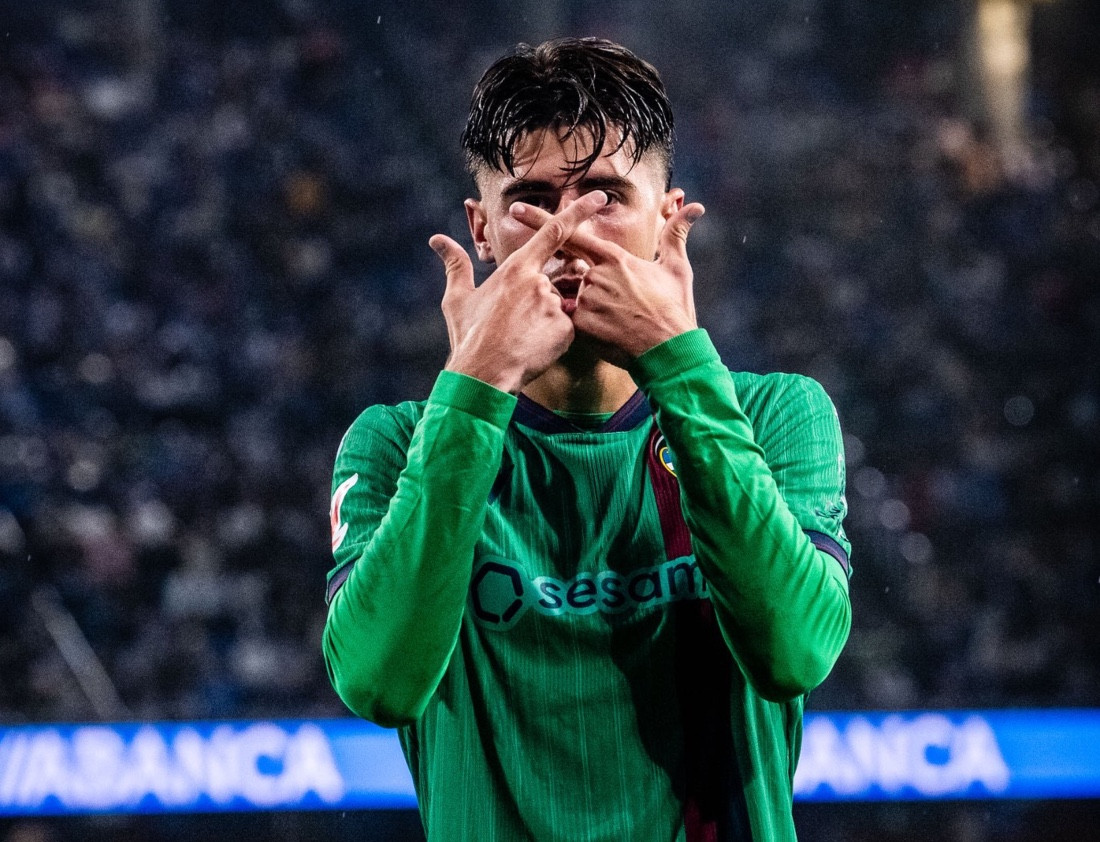 Requena celebró su primer tanto en Primera División (LEVANTE UD)